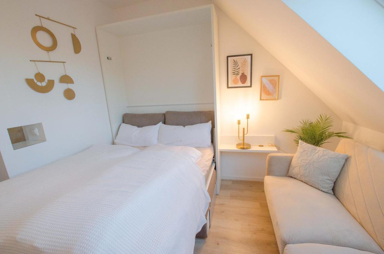Casarina - Gemuetliches Apartment Im Zentrum Augsburg Dış mekan fotoğraf