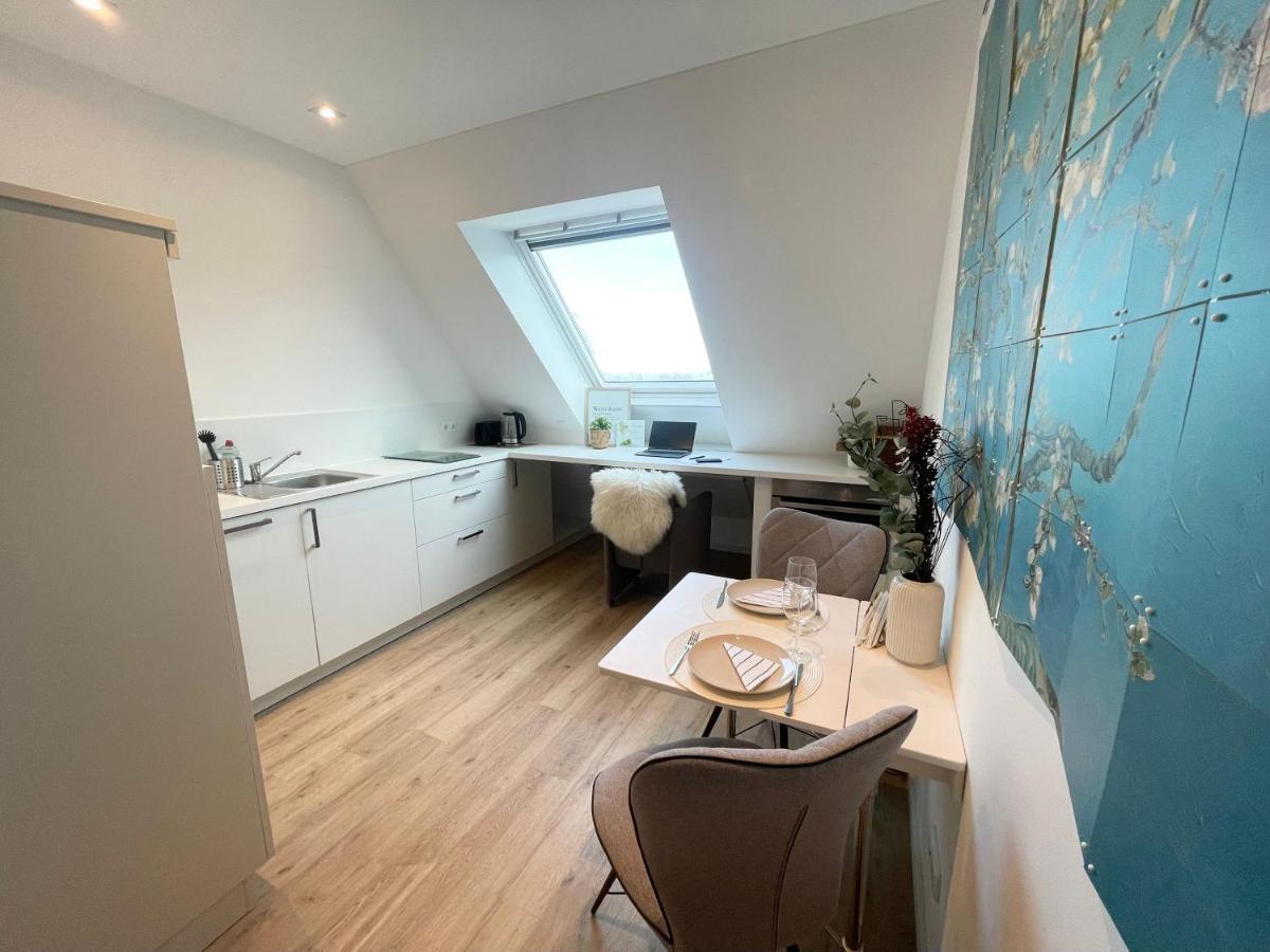 Casarina - Gemuetliches Apartment Im Zentrum Augsburg Dış mekan fotoğraf
